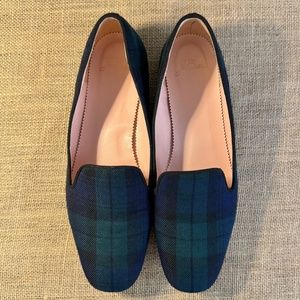 J. Crew Tartan loafers sz. 7